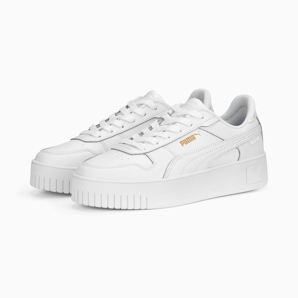 PUMA - Tenis Puma Mujer Carina Street 389390-01 Blanco Casual