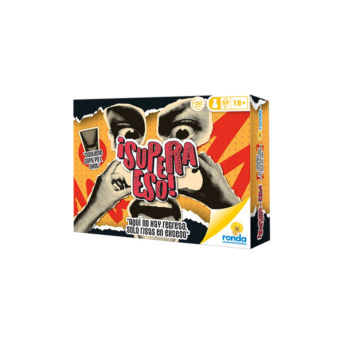 RONDA - Supera-eso Juego de Mesa con Retos y Preguntas para Adultos