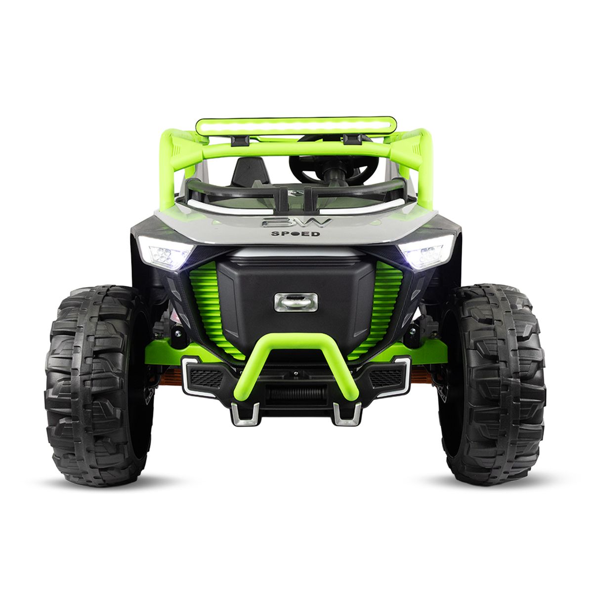 PRINSEL - Carro Electrico Niño Doble 12v Tipo Canam Starlight Prinsel Gris