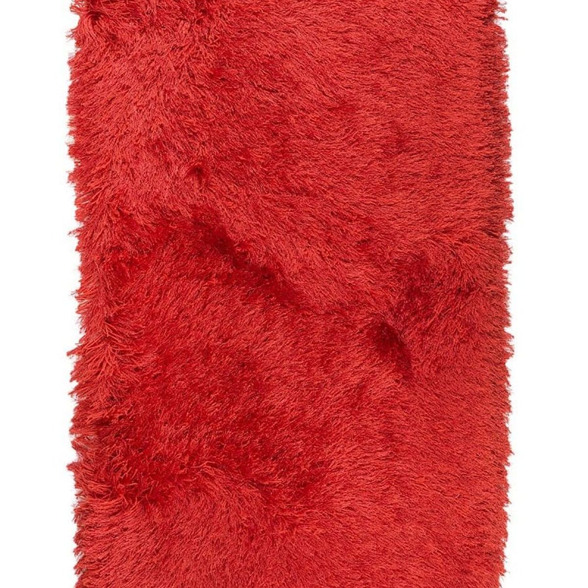 MITAPETE COM - Tapete Pie De Cama Camino Pelo Largo 80 X 150cms Rojo