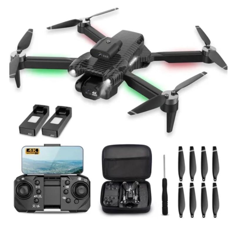 DRONE - Drone Plegable Camara pixel real 720P WIFI 4K