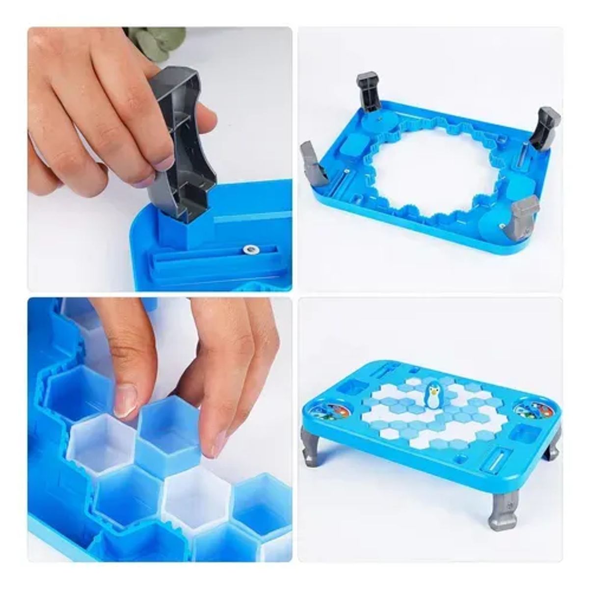 SHUNGA - Juego Penguin Bandy Interactivo  Derriba El Hielo Sin Caer