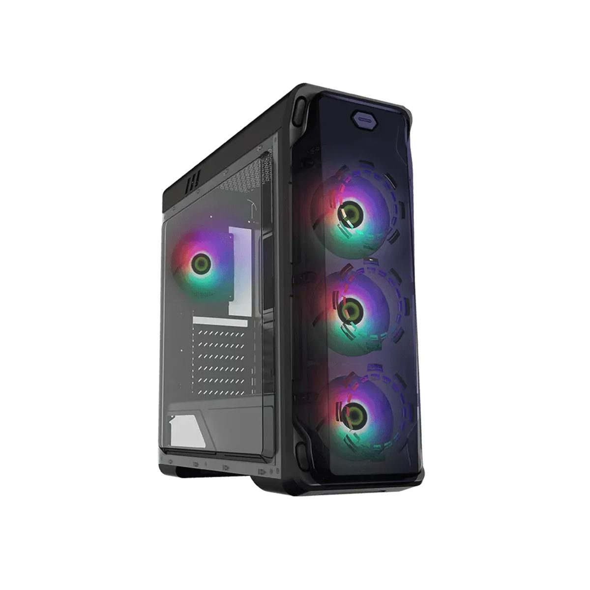 GAMEMAX - Chasis Gamemax Starlight Black Frgb