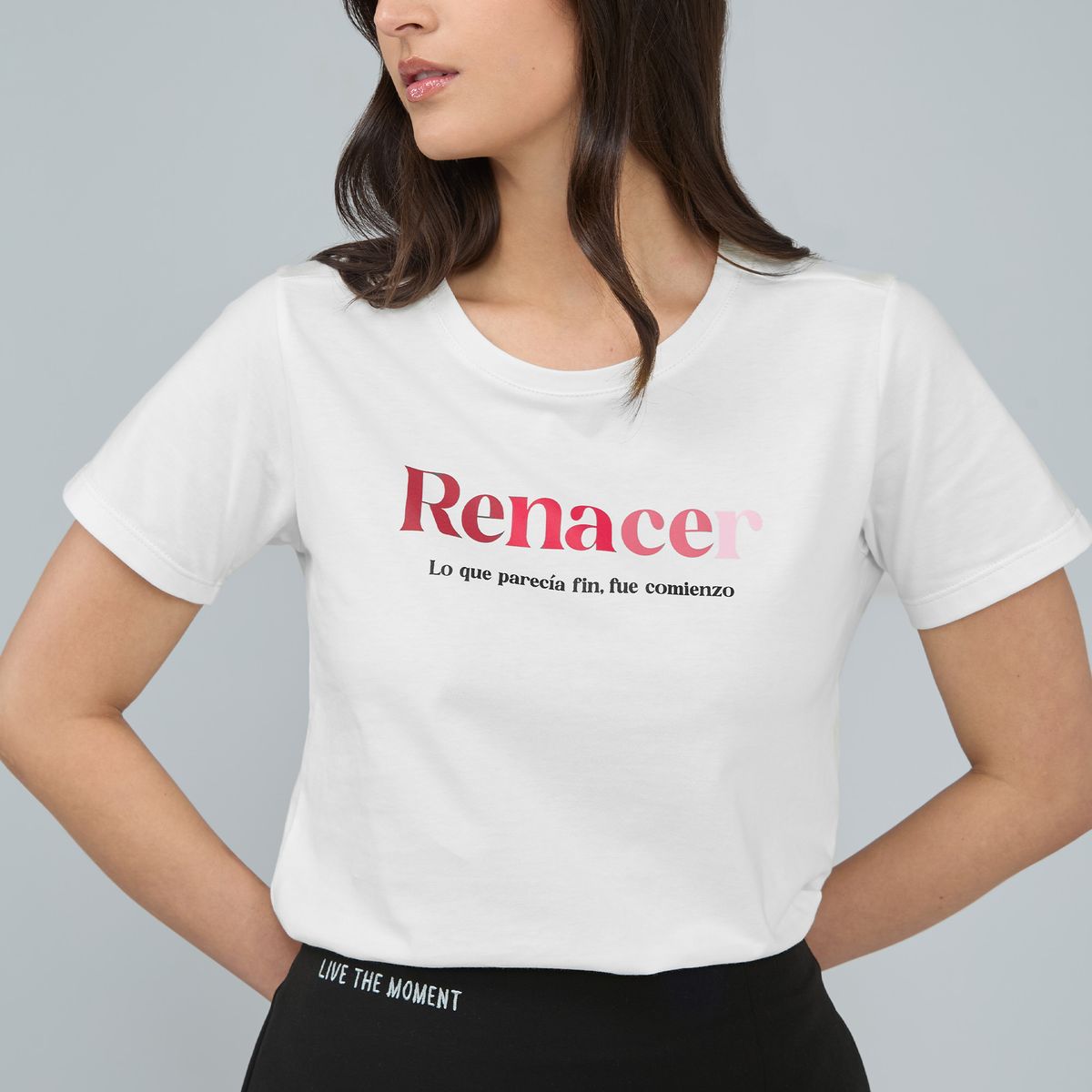 JULIANA SANCHEZ - Camiseta Renacer - Marfil