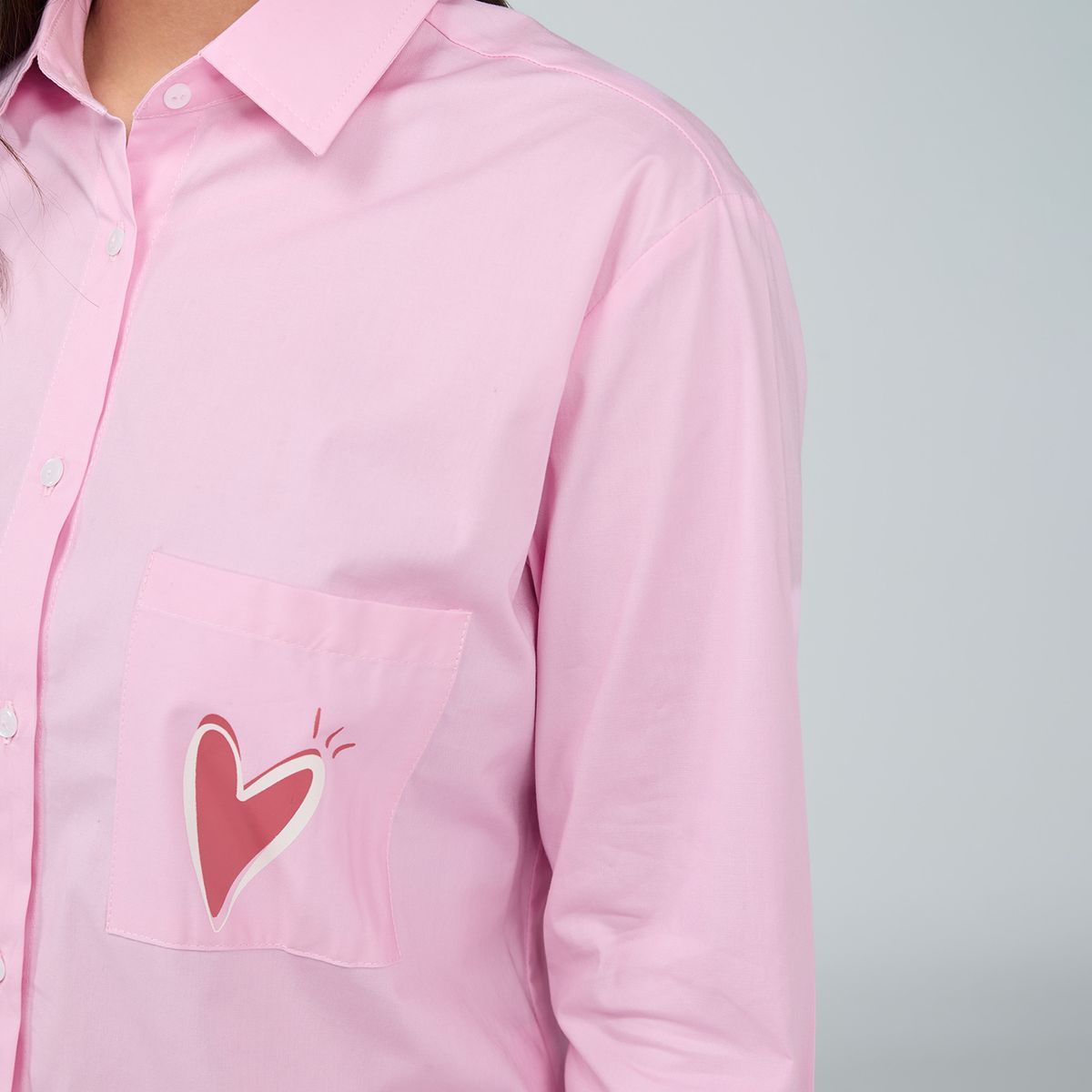 JULIANA SANCHEZ - Camisa Siempre en pie - Rosado