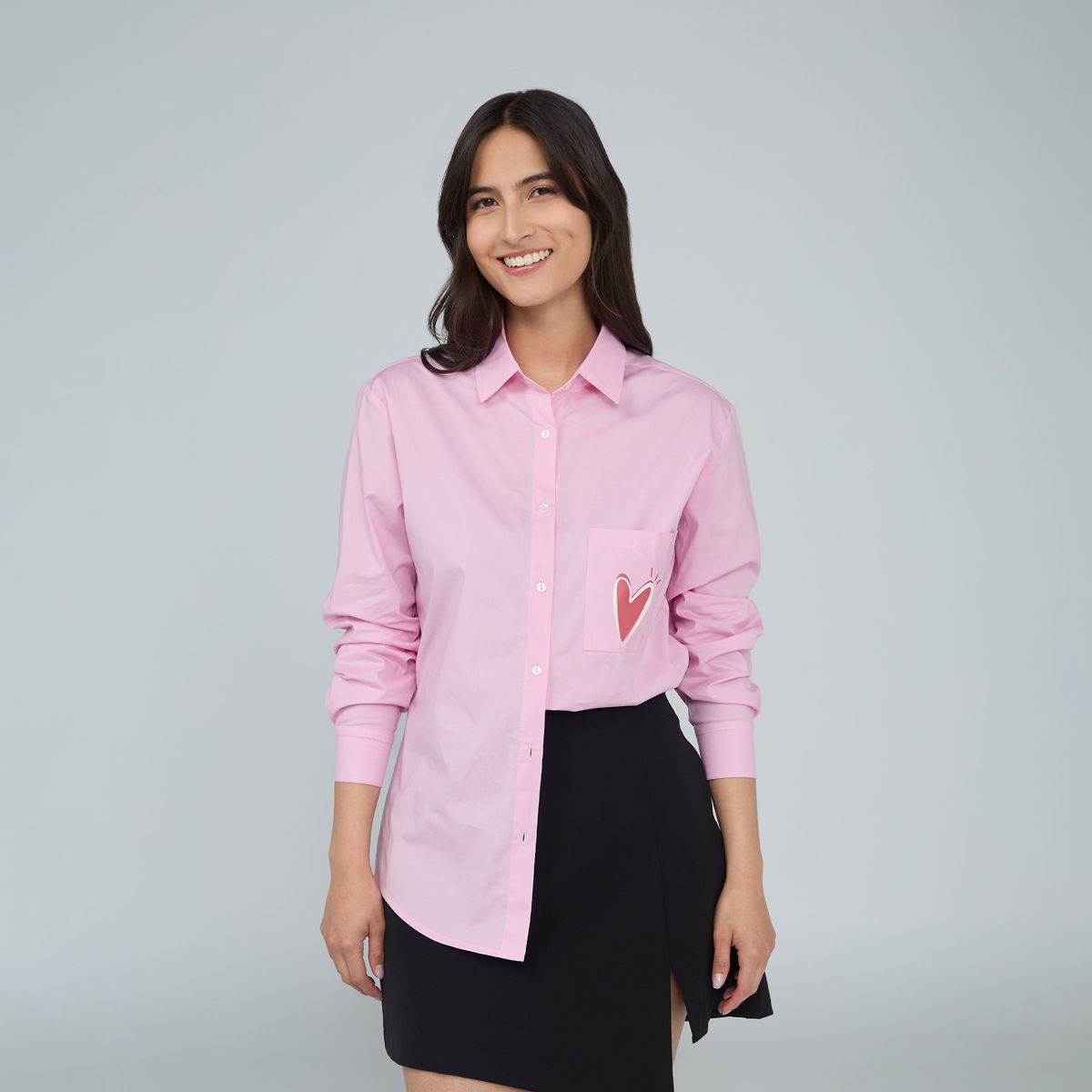 JULIANA SANCHEZ - Camisa Siempre en pie - Rosado