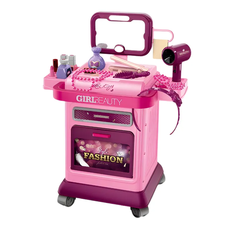 GENERICO - Tocador Infantil 31 Piezas con Luces y Sonidos de Belleza