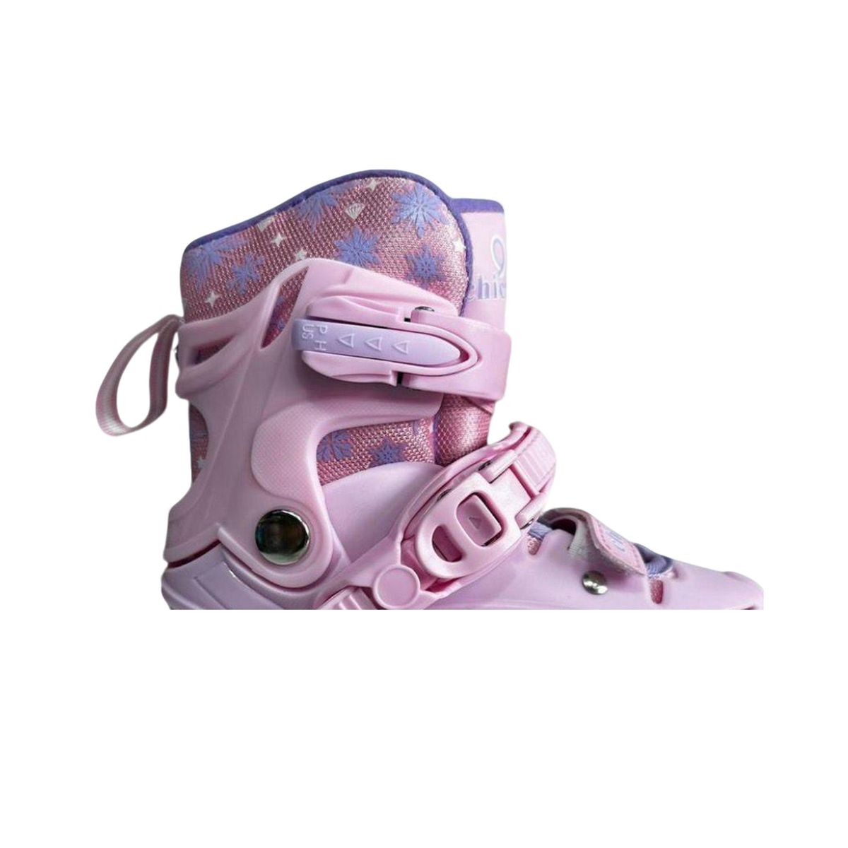 DISTRIONLINE - Patines Chicago Rosados Con Luces Y Freno