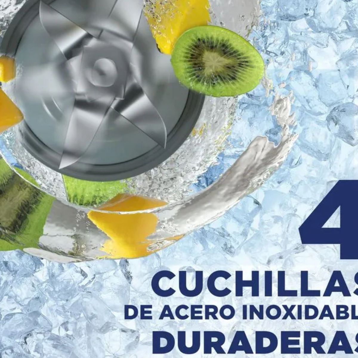 BLACK+DECKER - Licuadora Black+Decker 550 W 4 Puntas, Vidrio