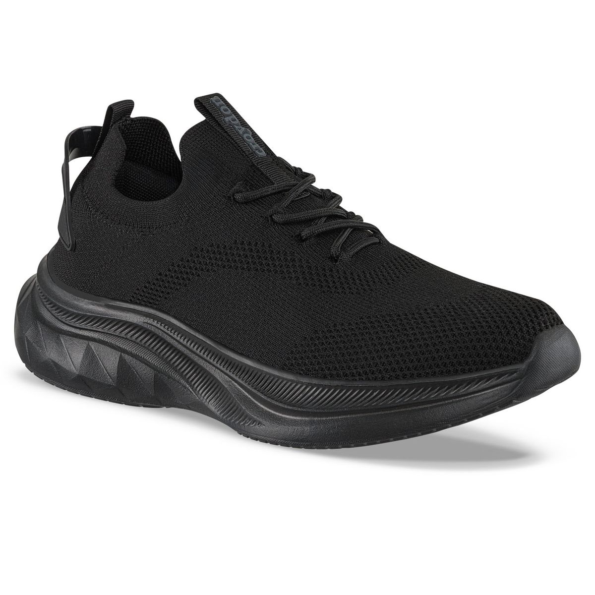 CROYDON - Tenis para Caminar Sonivo Negro-Negro Croydon para Hombre