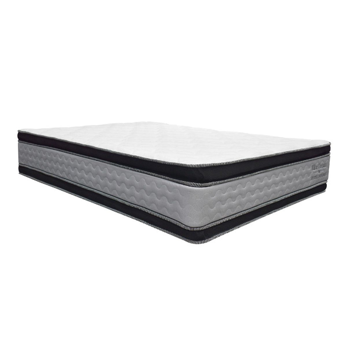 HOTEL DREAMS - Colchón Élite Dream King 200200 Doble Pillow Doble Cara de Uso Ortopédico Firmeza media