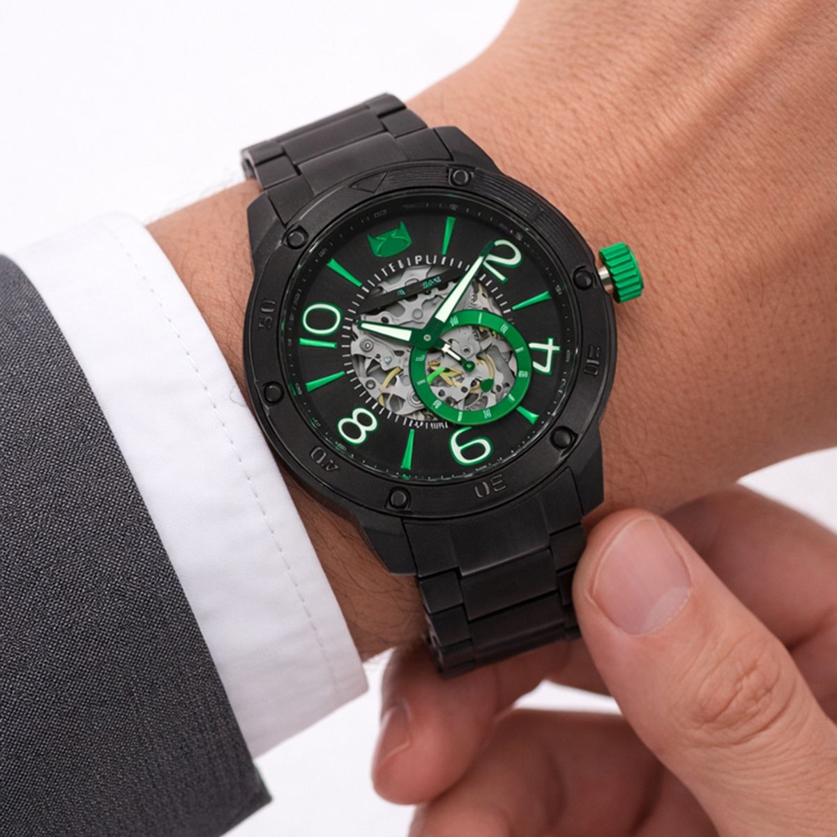 TEMPUS - Reloj Tempus Negro Para Caballero S20713A-04