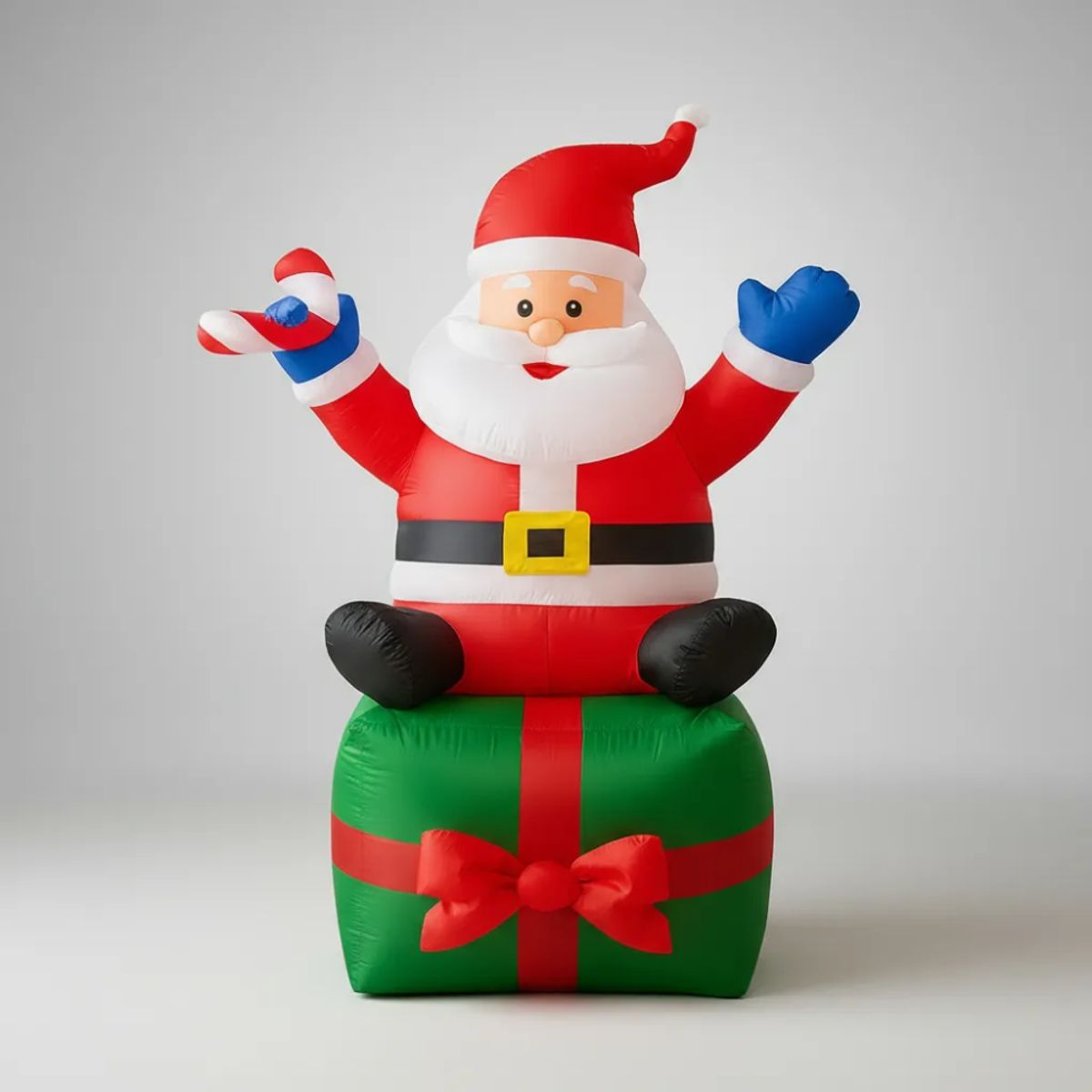 TECNOHOGAR JS - Muñeco Papa Noel Inflable Navideño Decoracion Navideña 180cm