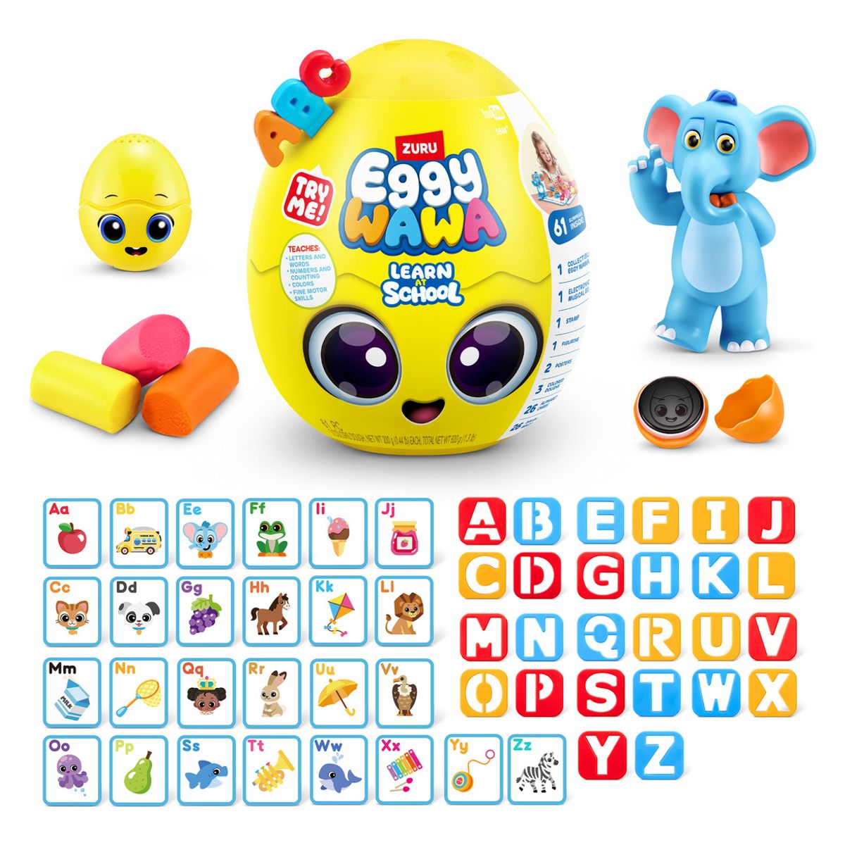 RAINBOCORNS - Juguete Interactivo Para Bebe Huevo Eggywawa Escuela S-1