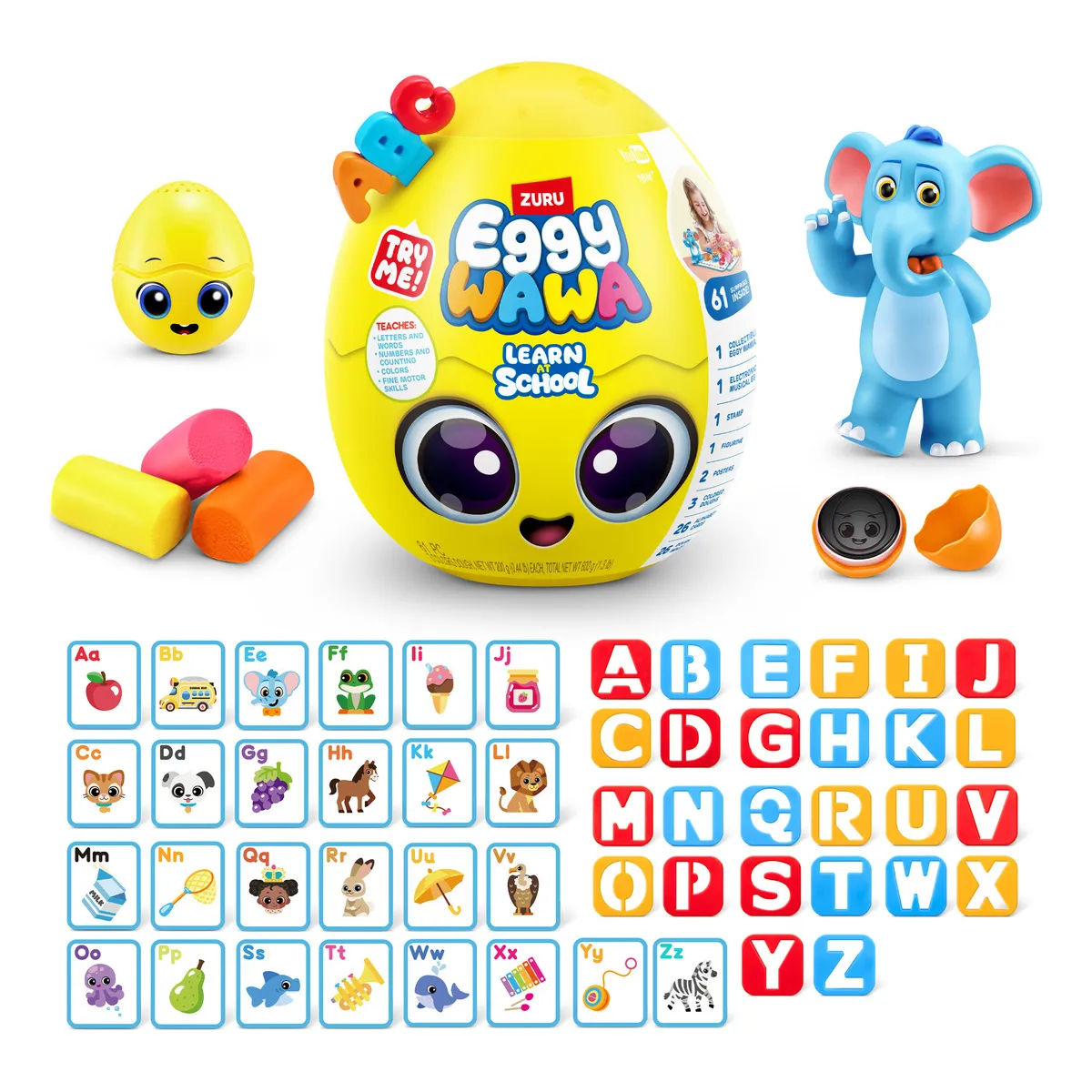 RAINBOCORNS - Juguete Interactivo Para Bebe Huevo Eggywawa Escuela S-1