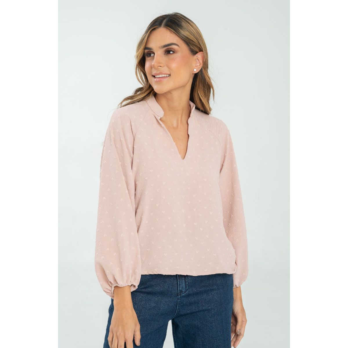 RAGGED - Blusa oslo Rosado palo de rosa Ragged