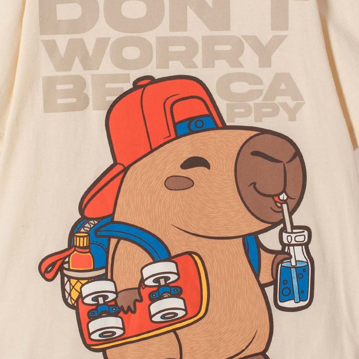 MIC - Camiseta de Mic manga corta almendra para niño