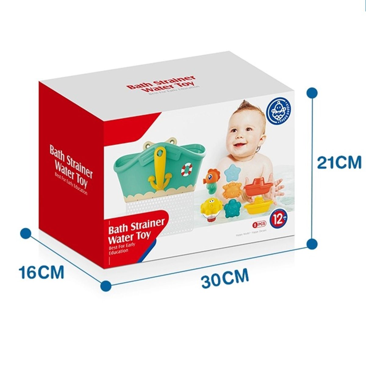 GENERICO - Set Juguetes Baño Piscina Playa Estimulación Didáctico Bebes