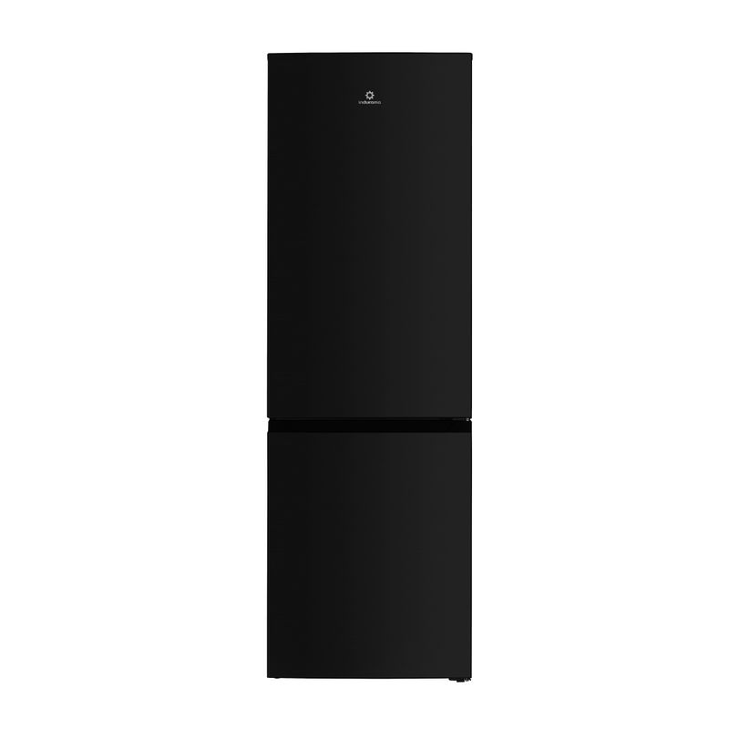 INDURAMA - Nevera Indurama RI-6312 NE 300L Color Negro Tipo Europeo Bottom Mount