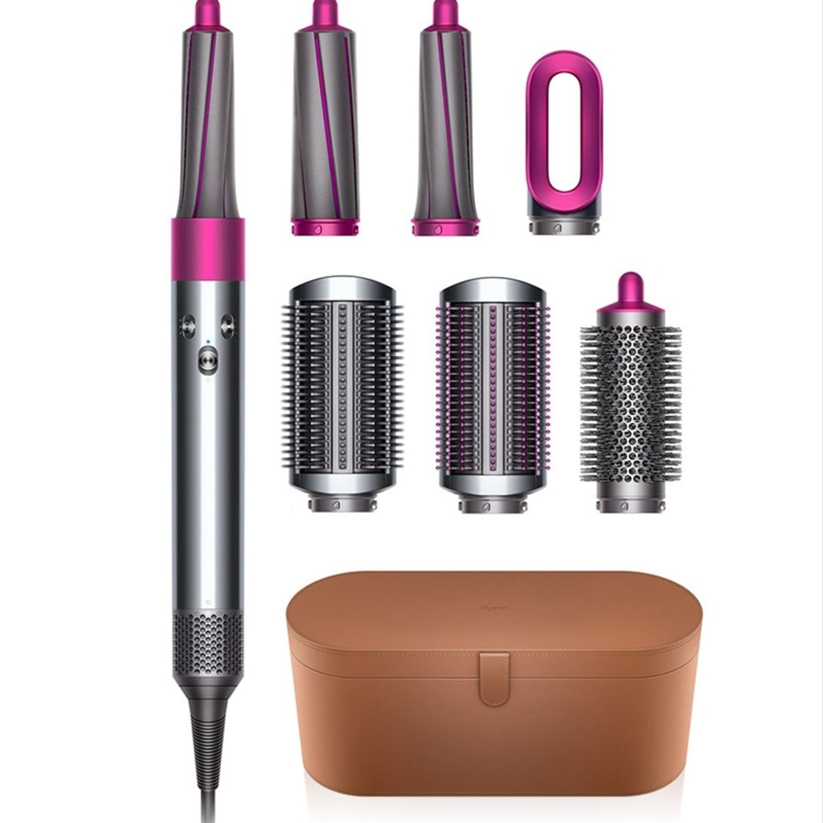 GENERICO - Cepillo Secador Y Moldeador 5 En 1 Con Estuche