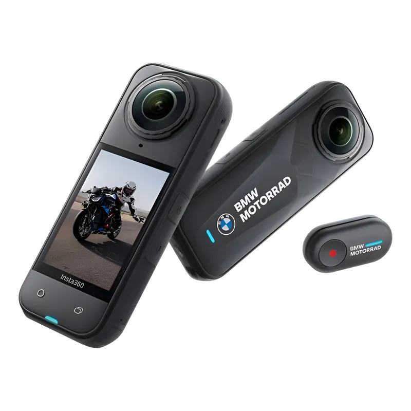INSTA 360 - Cámara Insta360 X5 BMW Motorrad Edition 8K Negra