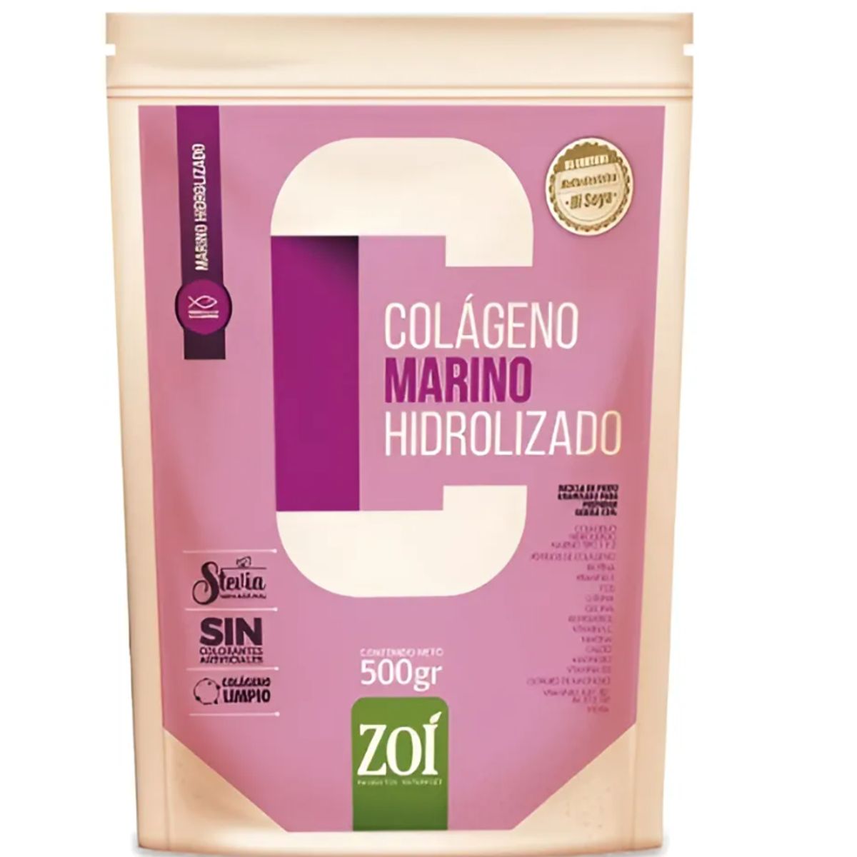 NATURAL FRESHLY - ALIMENTO EN POLVO CON COLAGENO HIDROLIZADO MARINO X 500 G.