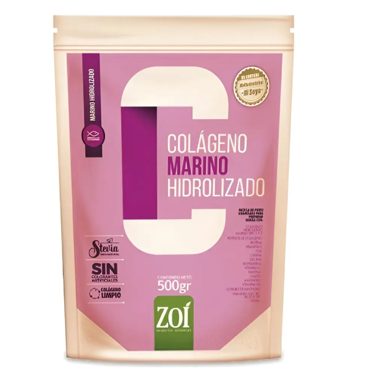 NATURAL FRESHLY - ALIMENTO EN POLVO CON COLAGENO HIDROLIZADO MARINO X 500 G.