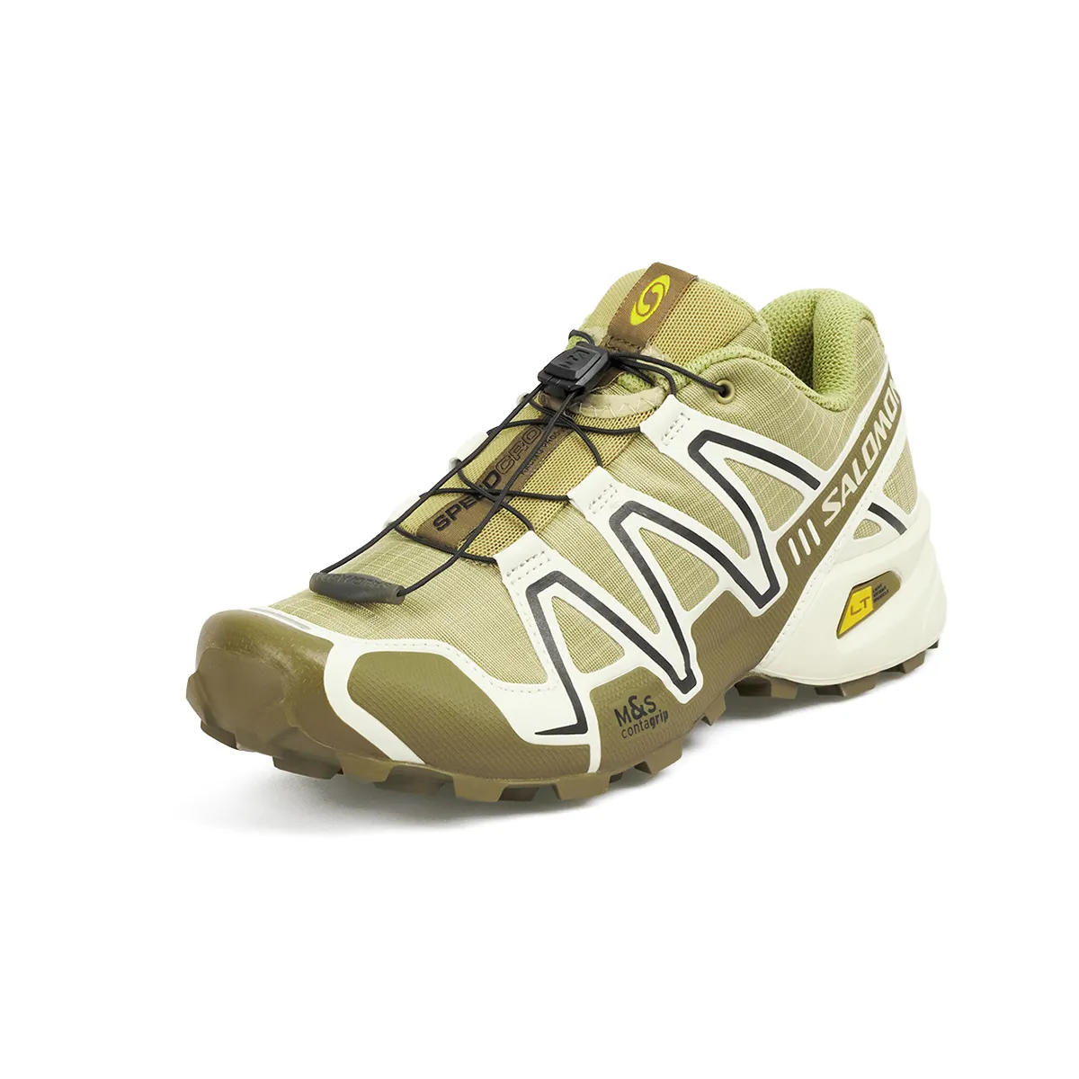 SALOMON - Tenis Salomon Speedcross 3 Verde MilitarCrema
