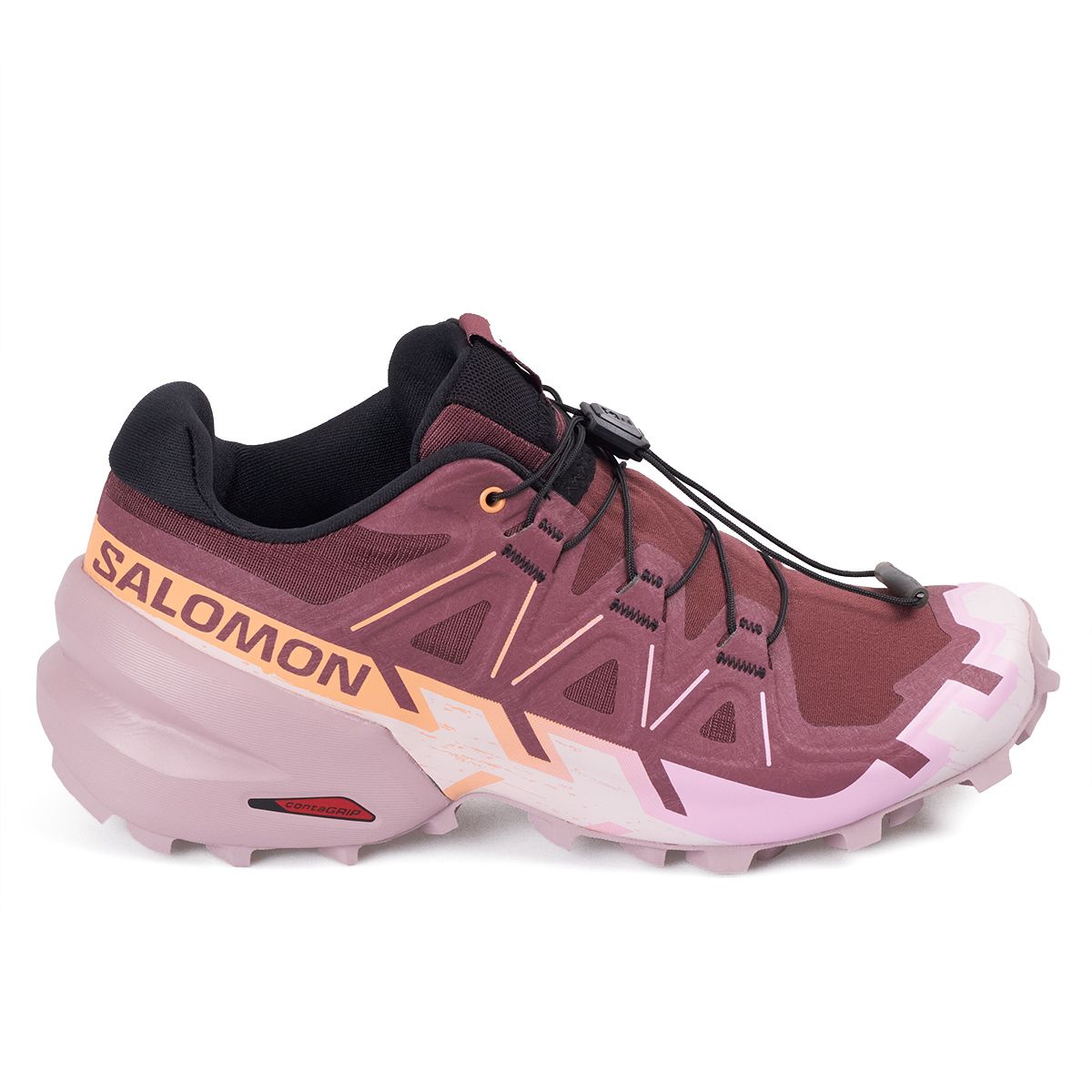 SALOMON - Tenis Salomon Speedcross 6 Mujer Burgundy