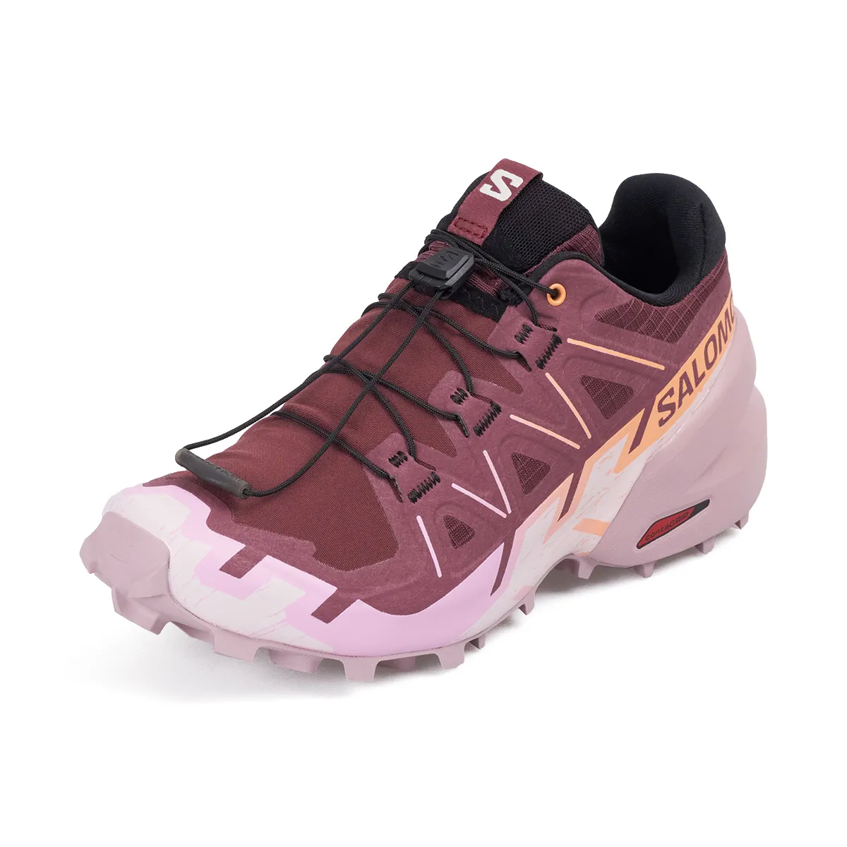 SALOMON - Tenis Salomon Speedcross 6 Mujer Burgundy