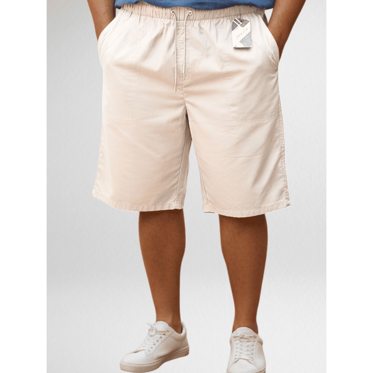 SHAKTIS - Bermuda shaktis unicolor dril strech tallas grandes 2426