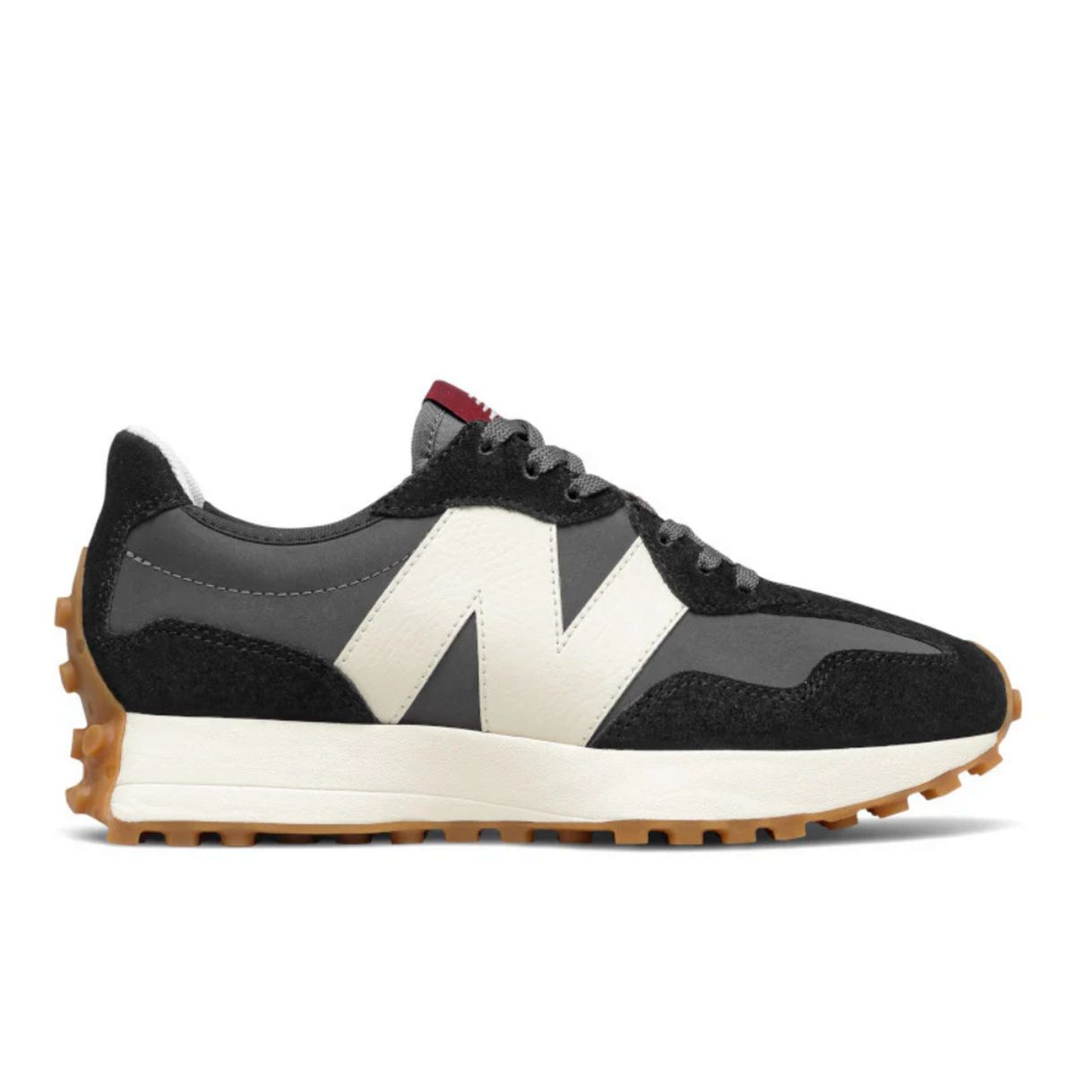 NEW BALANCE - Tenis New Balance 327 Mujer-Negro/Gris