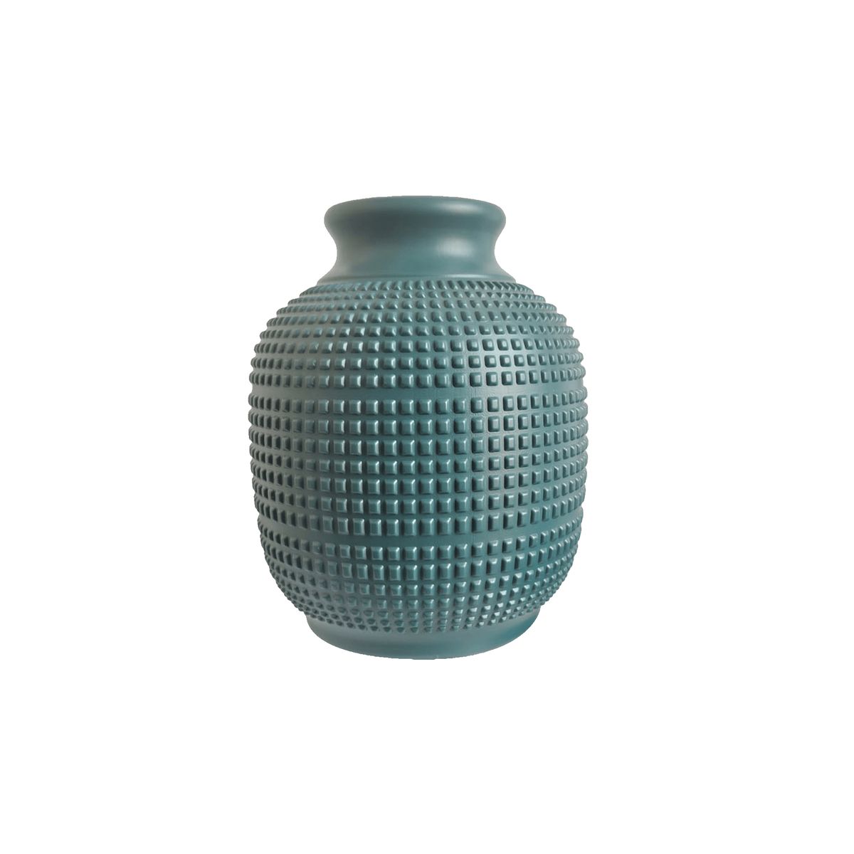 RENOVEMOS - FLORERO TEXTURIZADO VERDE FOREST