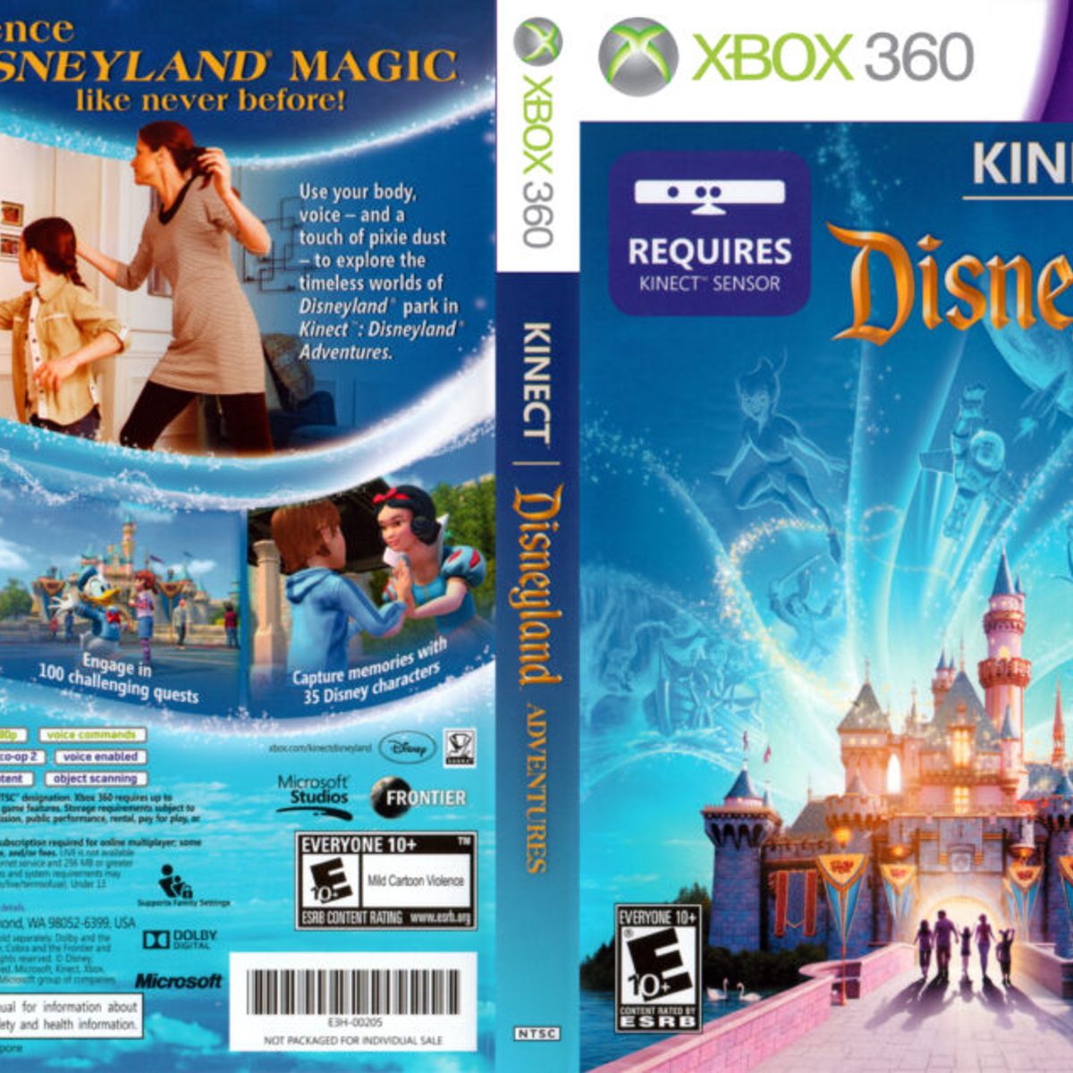 MICROSOFT - Kinect Disneyland Adventures xbox 360