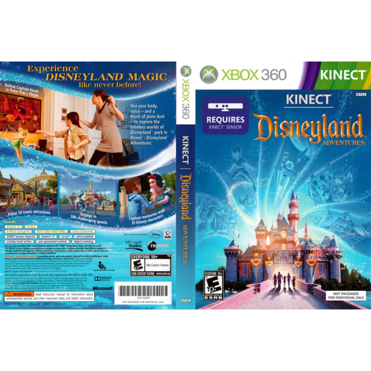 MICROSOFT - Kinect Disneyland Adventures xbox 360