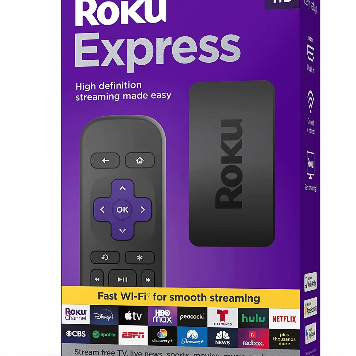 ROKU - Roku Express HD - Reproductor Streaming