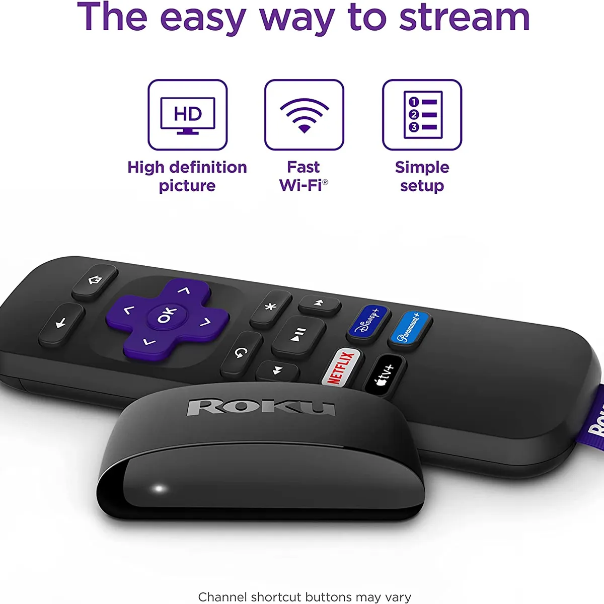 ROKU - Roku Express HD - Reproductor Streaming