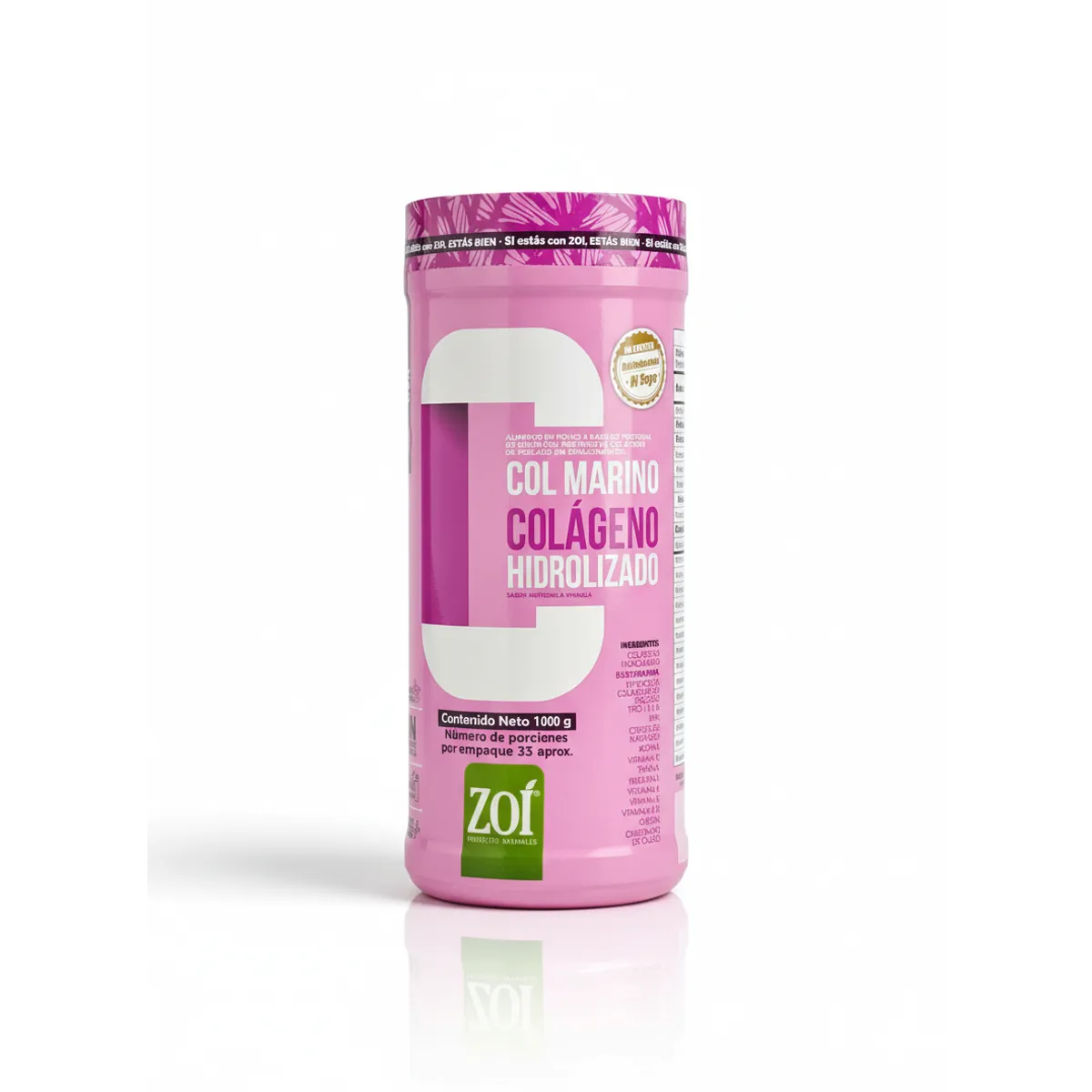 NATURAL FRESHLY - ALIMENTO CON COLAGENO MARINO HIDROLIZADO X 1000G ZOI