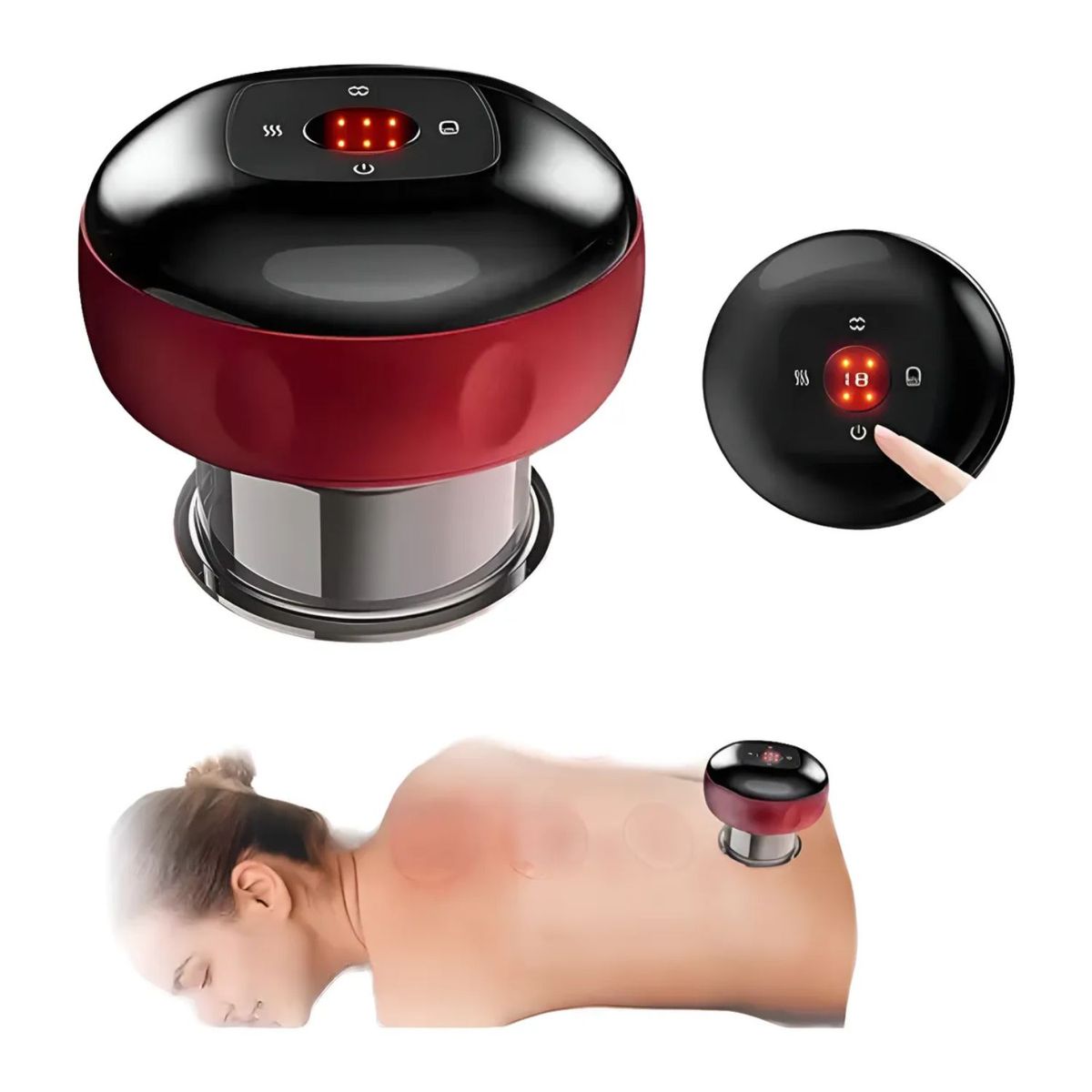 GENERICO - Vacumterapia Manual Recargable Terapia Vacío Anticelulitis