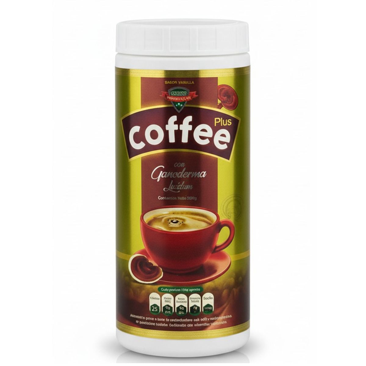 NATURAL FRESHLY - ALIMENTO EN POLVO CON GANODERMA X 1000G COFFEE PLUS