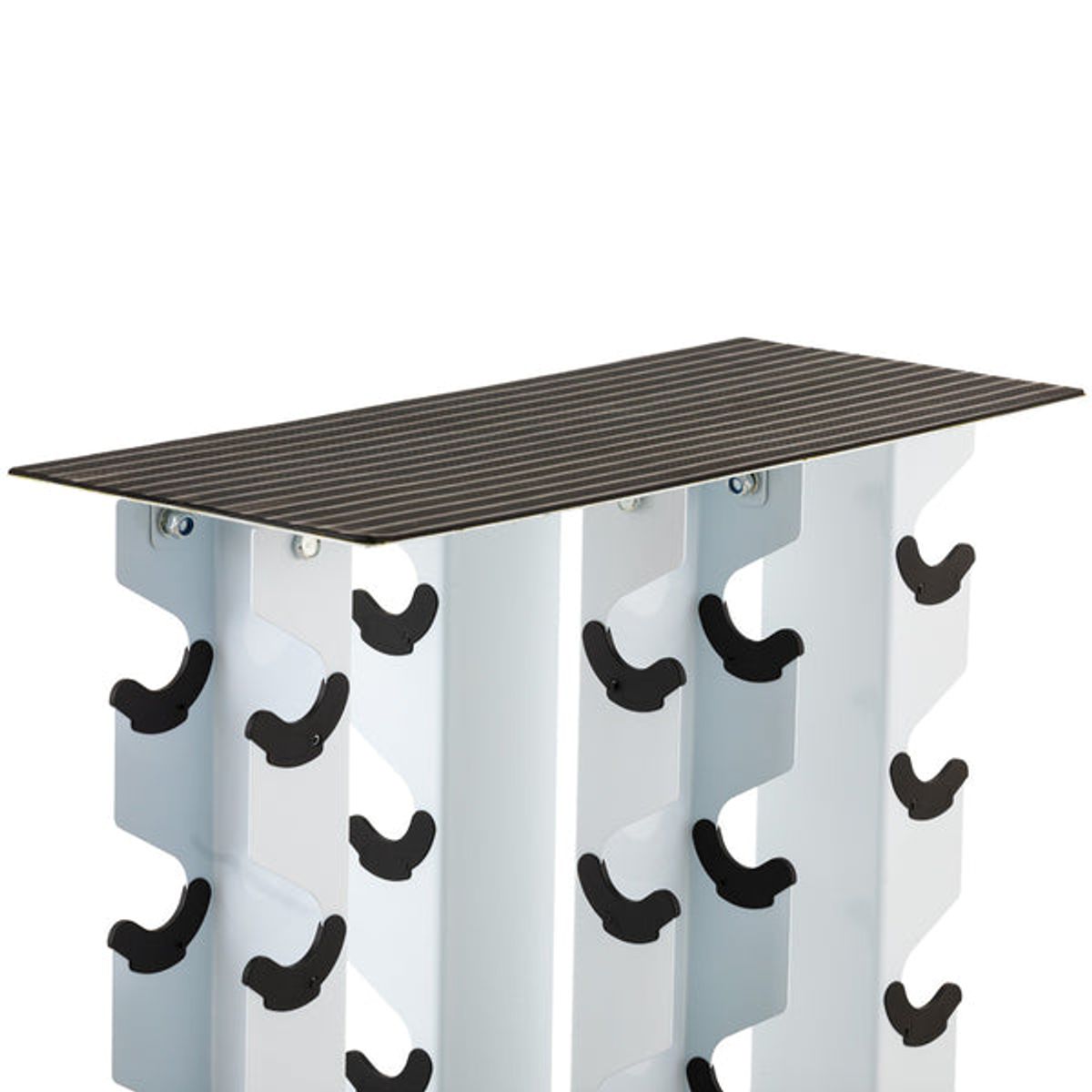 SPORT FITNESS - Rack para Mancuernas Hexagonales- Encauchetadas