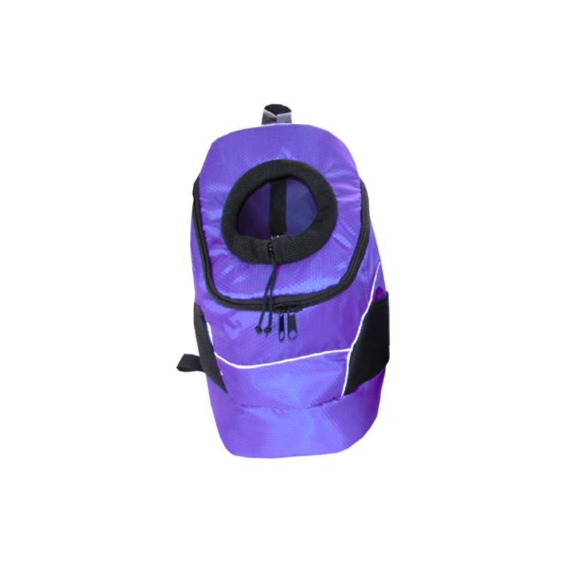HALLY PET - Morral cargador ventana mediano Morado