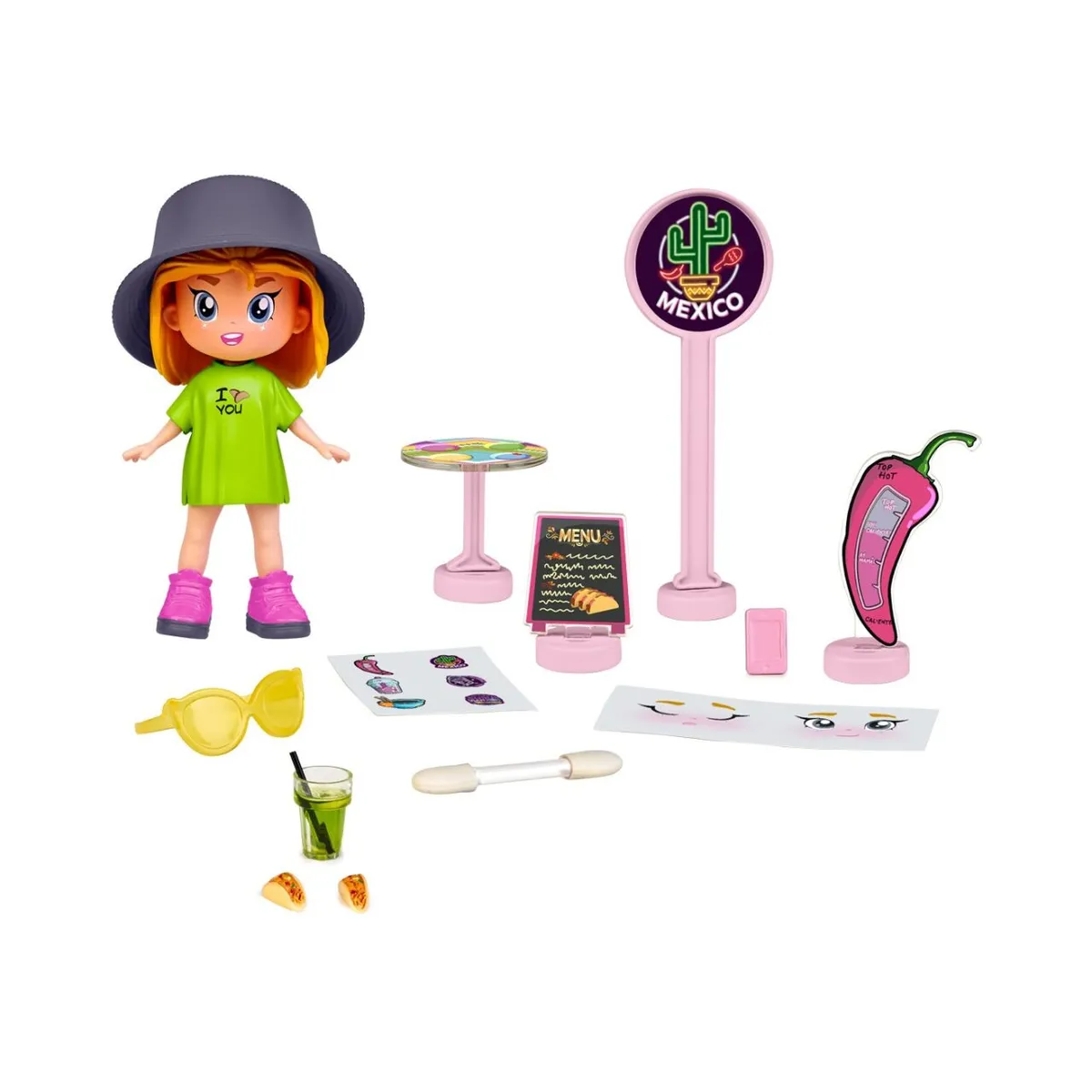 PINYPON - Muñeca Pinypon Top Viaje a México