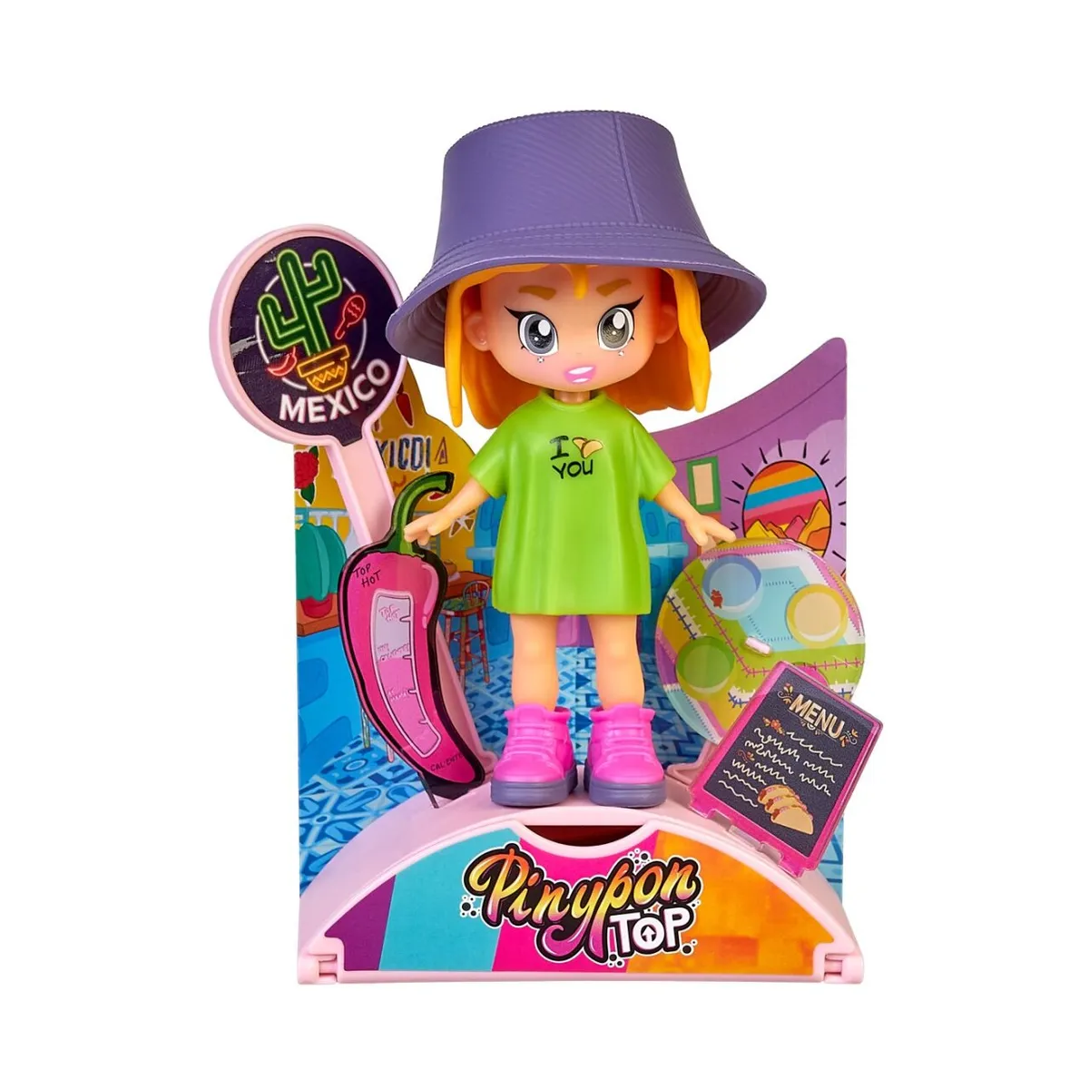 PINYPON - Muñeca Pinypon Top Viaje a México