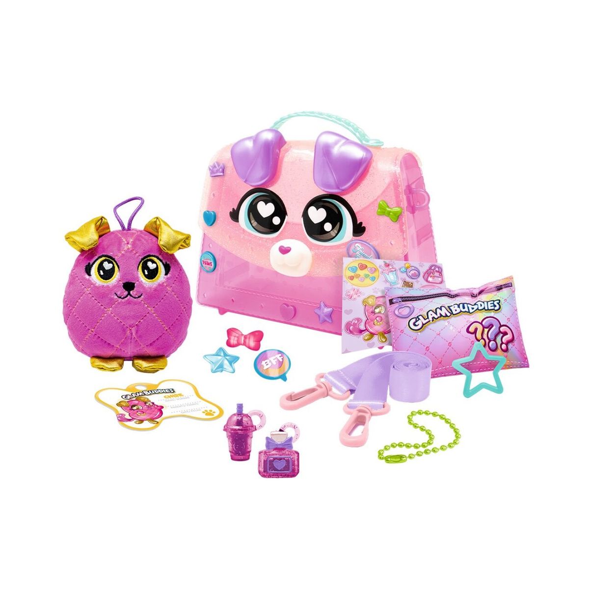 TOY LOGIC - Cartera Sorpresa Glam Buddies Juguete Coleccionable