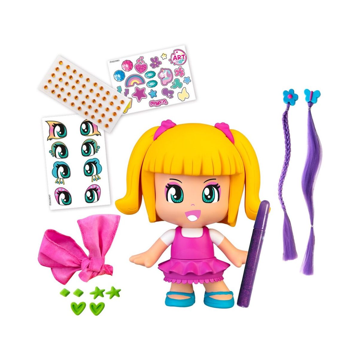 PINYPON - Muñeca Pinypon Pop and Art Colección Creativa