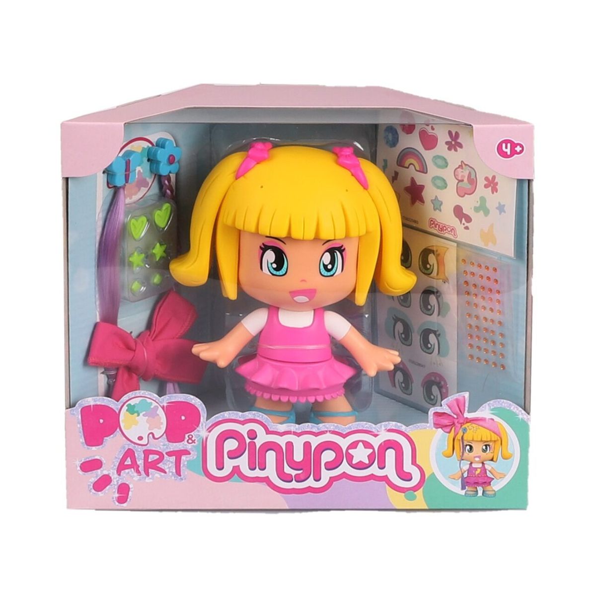 PINYPON - Muñeca Pinypon Pop and Art Colección Creativa