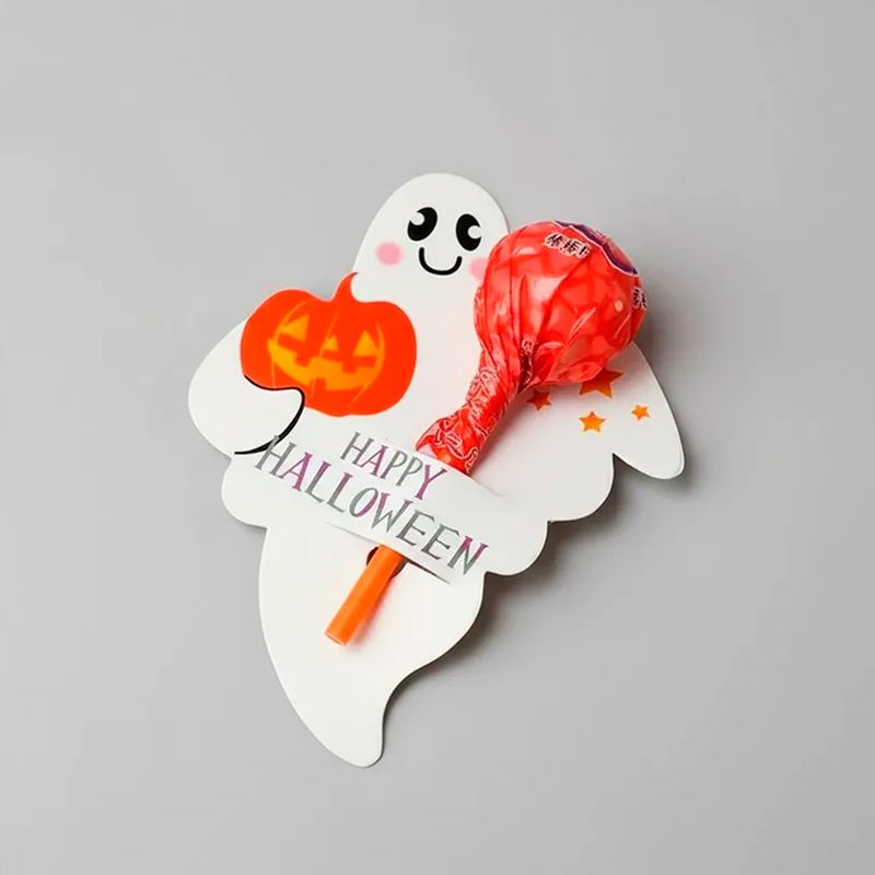 GENERICO - 15 Tarjetas halloween de regalo para Dulces