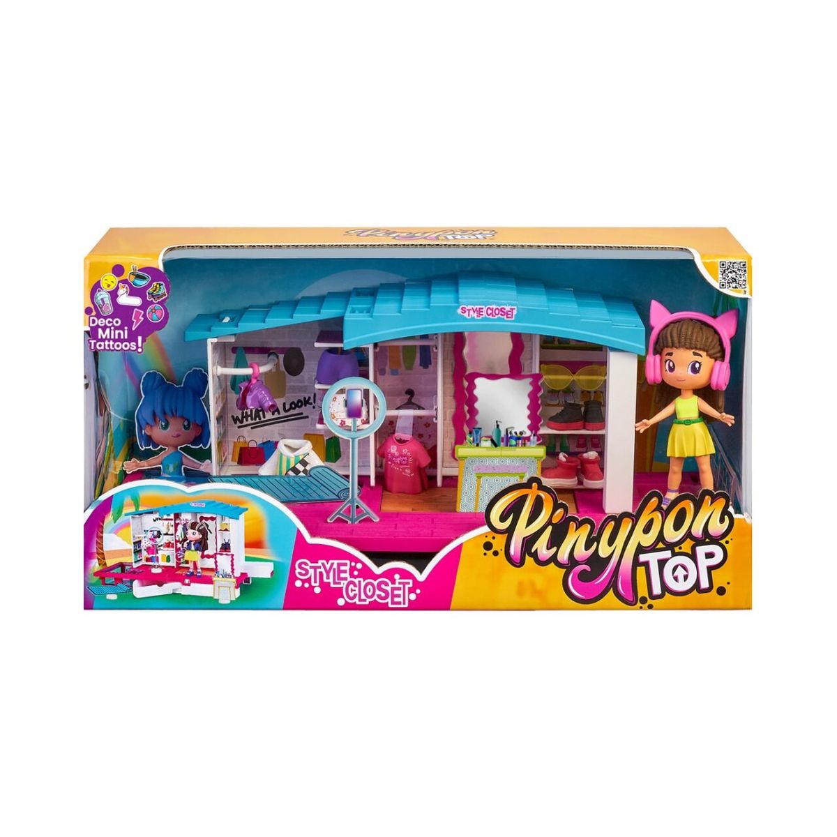 PINYPON - Muñeca Pinypon Top Closet Fashion con Accesorios