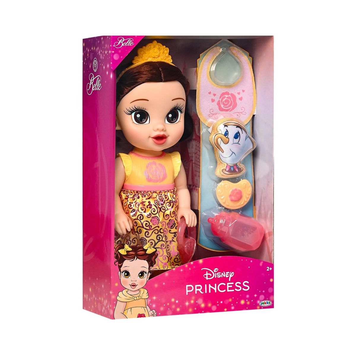 DISNEY - Muñeca Bebé Disney Princesa Bella con Accesorios